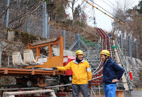 冬期 役員・幹部安全巡視を実施中