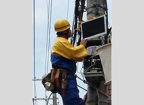 通信伝送路不具合探査工法