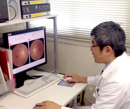 眼底画像遠隔読影支援サービス