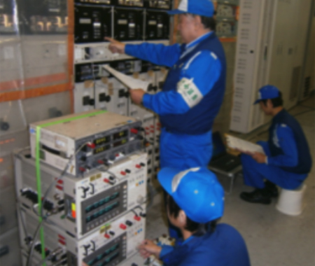 変電所系統保護継電装置点検