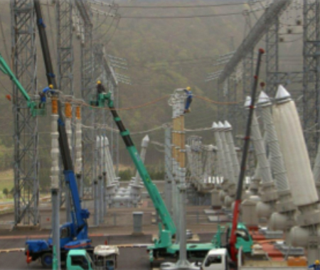 嶺南変電所500kV配開改良工事