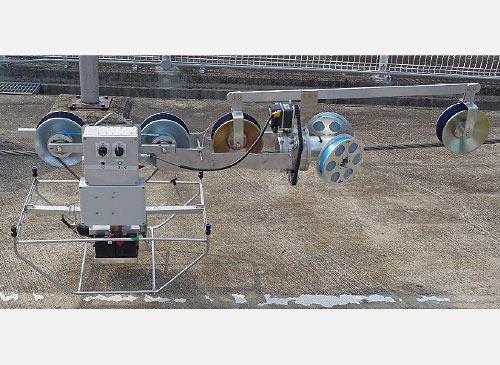 電線テーピング工法