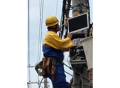 通信伝送路不具合探査工法